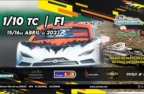 1ª Prova do Campeonato Nacional 1/10 TC , STOCK / MOD e Troféu Nacional F1